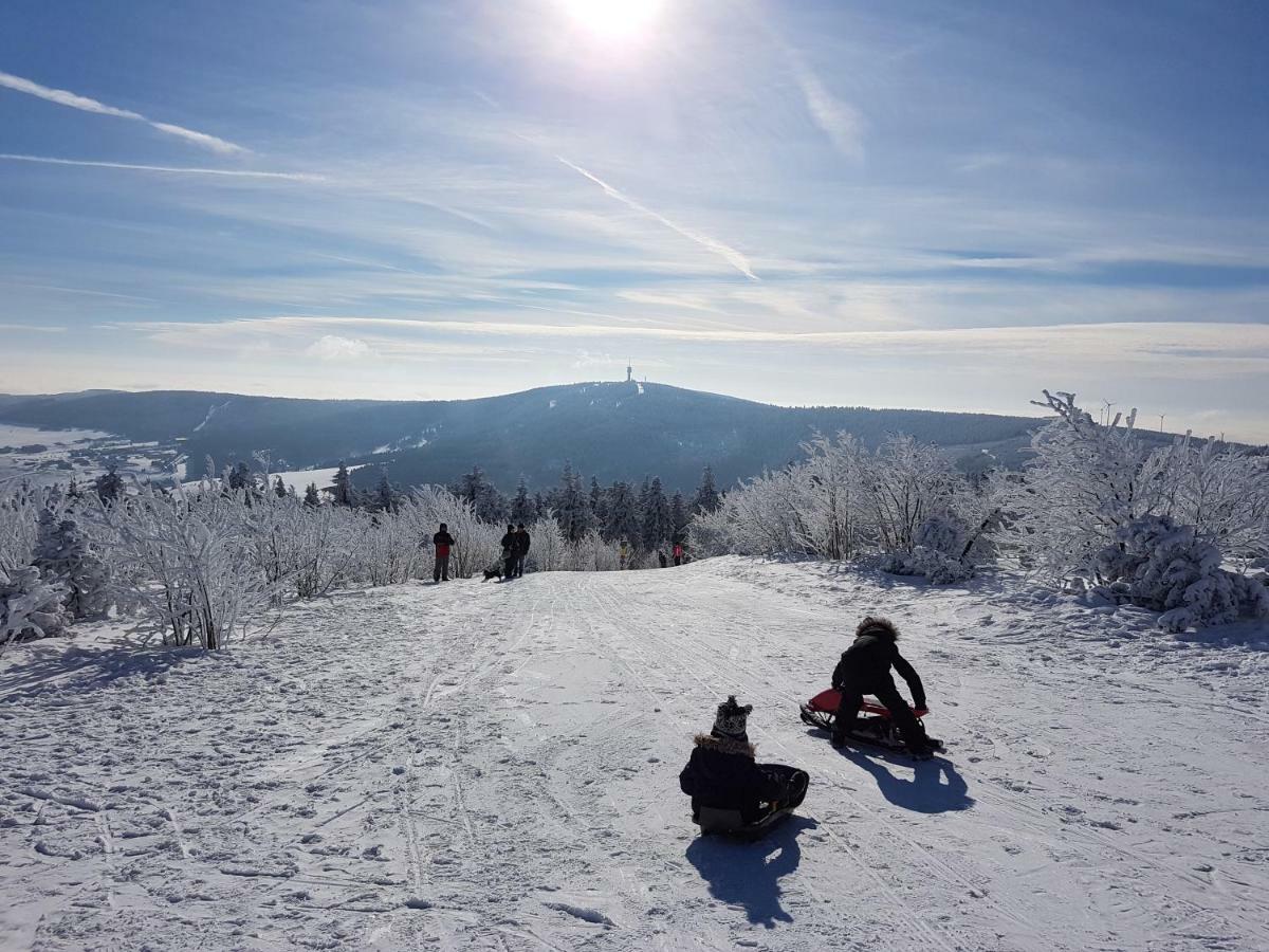 Ferienwohnungen "Am Schloessel" Oberwiesenthal Εξωτερικό φωτογραφία